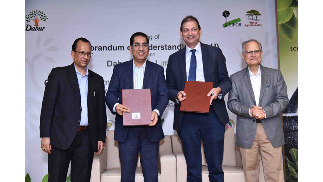 Dabur joins hands with CIFOR-ICRAF to promote agro forestry and trees outside forests in India