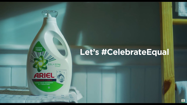 Ariel raises the question ‘is it truly a celebration if it’s not equal’ in its new #Celebrate Equal film