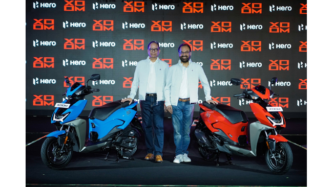 HERO MOTOCORP LAUNCHES THE HIGH-TECH 110cc SCOOTER - XOOM