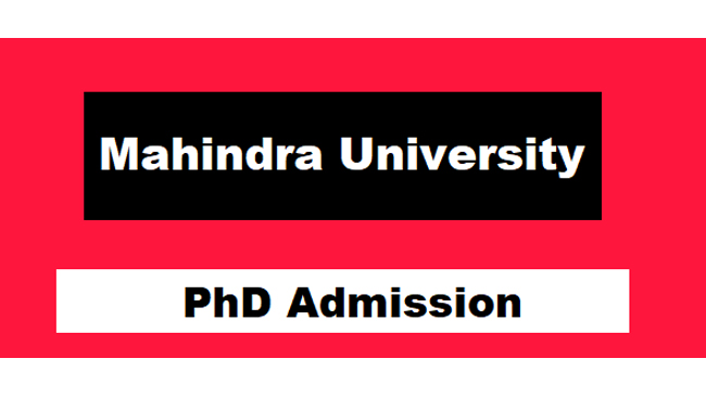 Mahindra University Announces Admissions Call for Ph.D. in Educational Studies for the Academic Year 2023-24