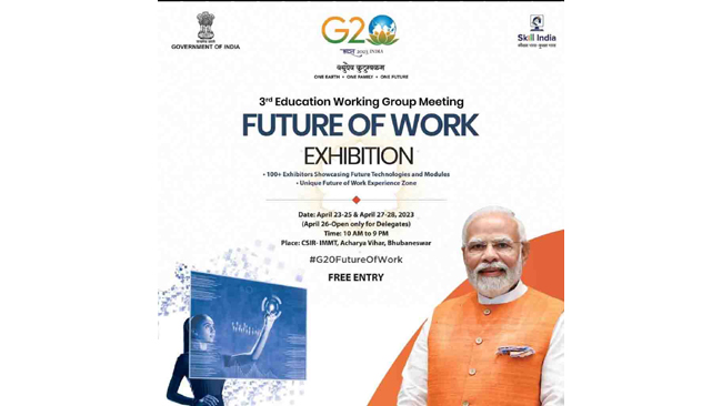 MSDE and MoEto organize one of its kind exhibition under G20 EdWG—Future of Work from 23rd till 28th April