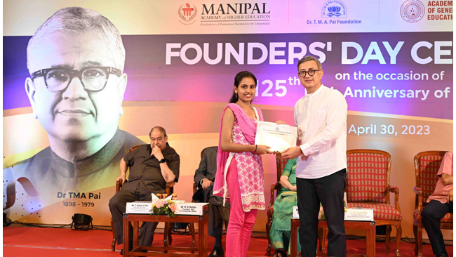 Manipal Academy of Higher Education celebrates Founders’ Day -to mark the 125th birth anniversary of Dr T.M.A Pai