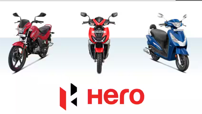 HERO MOTOCORP SELLS 3.96 LAKH UNITS OF MOTORCYCLES AND SCOOTERS IN APRIL 2023