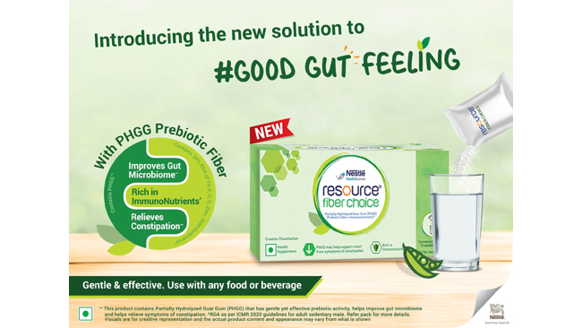Nestlé Health Science reiterates its commitment to empower healthier lives, with the launch of ‘Resource Fiber Choice’ for improved gut health
