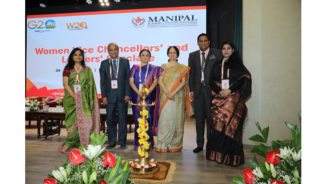 'w20-mahe-women-vice-chancellors-and-leaders-conclave-unveiled-at-mahe-bengaluru-focusing-on-women-led-development