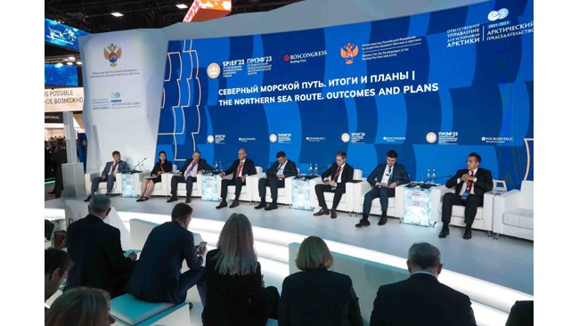 Prospects for the Development of the Northern Sea Route Discussed at SPIEF 2023