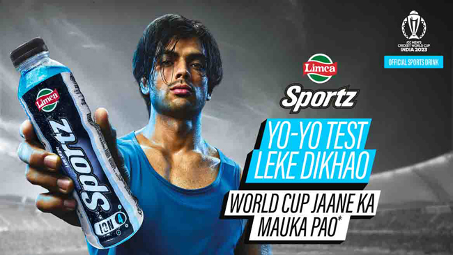 LimcaSportz Becomes ICC Men’s Cricket World Cup’sOfficial Sports Drink. LaunchesYo-Yo Test Challenge.