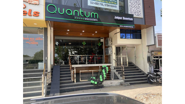 Quantum Energy Inaugurates its First EV Two-wheeler Dealership Facility in Jaipur