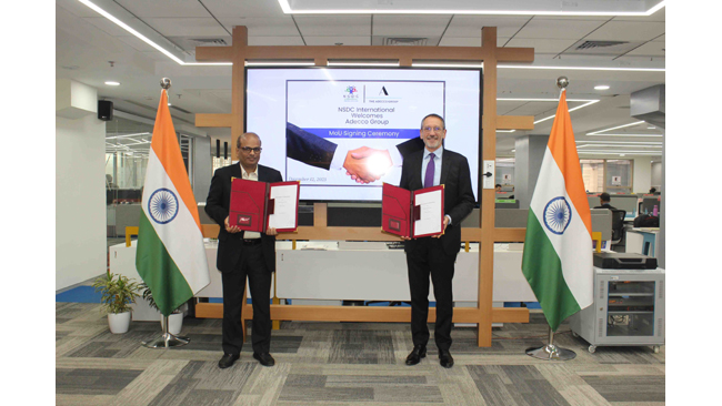 nsdc-international-and-the-adecco-group-forge-strategic-partnership-to-facilitate-international-employment-opportunities-for-skilled-indian-candidates