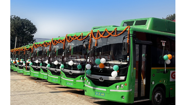 Guwahati takes the green route with 100 Tata Motors electric buses