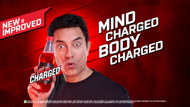 Charged by Thums Up unveils its new campaign featuring Aamir Khan and Darsheel Safary