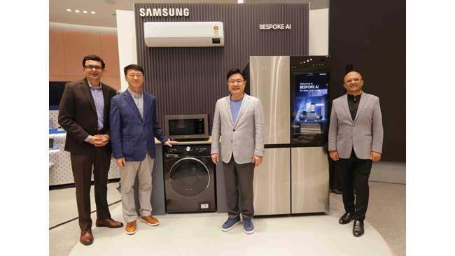 Samsung Showcases Bespoke Home Appliances Featuring AI Capabilities and Enhanced Connectivity