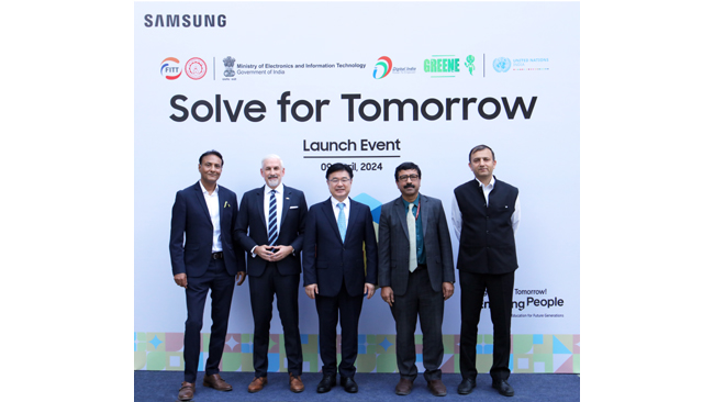 Samsung Launches Season 3 of 'Solve for Tomorrow' with Separate School and Youth Tracks for Community & Environment Themes; The 2024 edition offers Grants of Over INR 90 Lakh