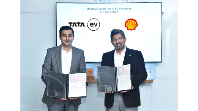 Tata Passenger Electric Mobility and Shellpartner to deliver superior EV charging experiences across India