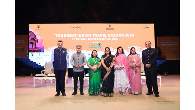 India’s largest B2B event for inbound tourism ‘GITB 2024’ inaugurated in Jaipur; India as a wedding destination in focus