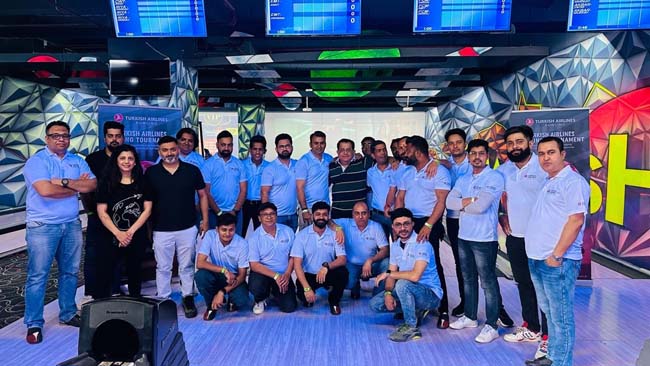 Turkish Airlines’ Annual Bowling Tournament Semi-Finals Took Place in India