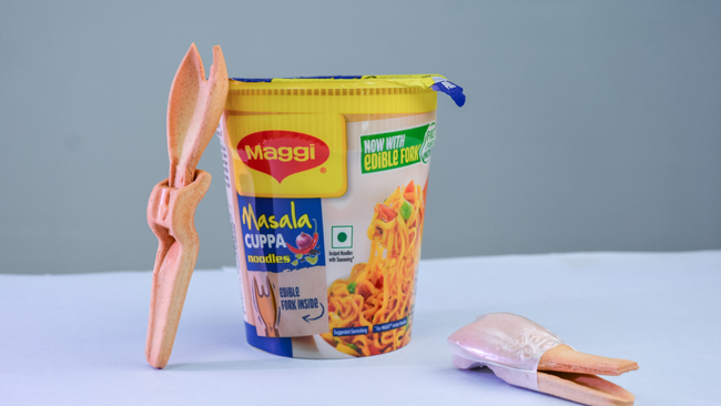 MAGGI inspires change with first-of-its-kind edible fork