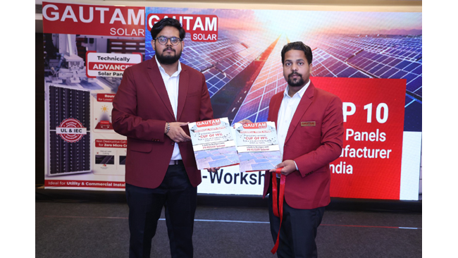 gautam-solar-releases-white-paper-for-pm-kusum-scheme-compliance-and-opens-new-warehouse-in-jaipur