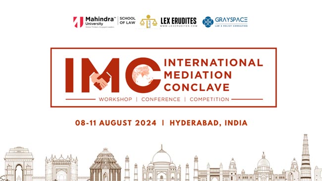 Mahindra University's School of Law to Host First-Ever International Mediation Conclave