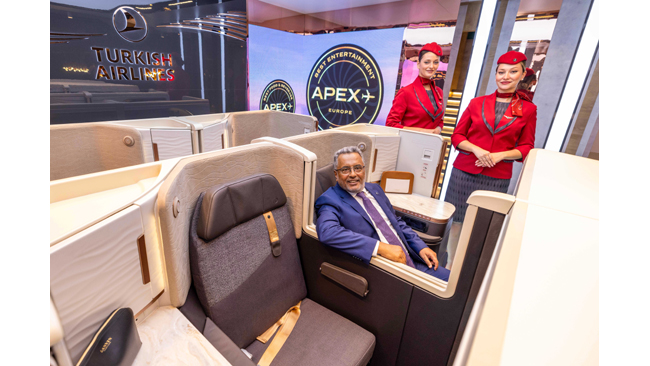 Turkish Airlines Showcases its New Luxurious Crystal Business Class Suite