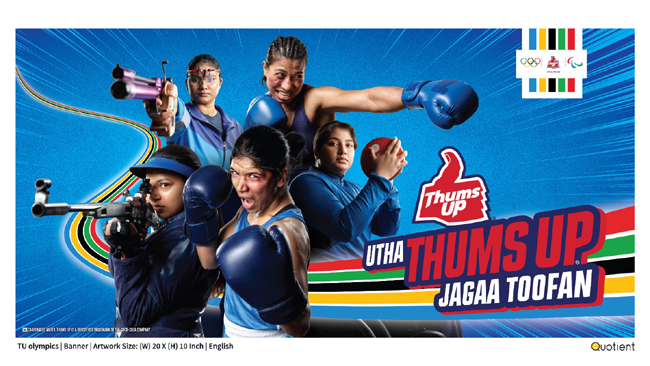 Thums Up's Olympics Campaign Demonstrates the Power of a 'thumbs up' Gesture