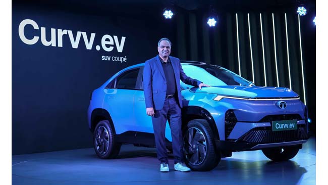 Tata Motors Launches Curvv.evat an attractive starting price of ₹ 17.49 lakh