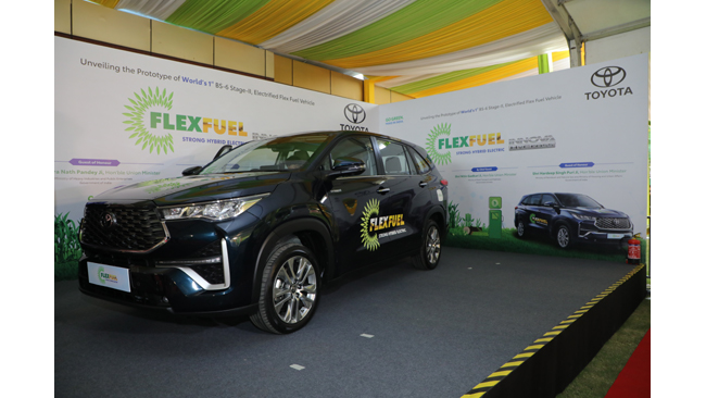 Toyota Kirloskar Motor Promotes Holistic Approach to Clean and Green Vehicle Mobilityon the‘World Biofuel Day 2024’