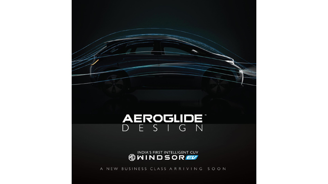 MG Windsor, India's First Intelligent CUVto Offer Business-Class Comfort with ‘AeroGlide’ Design