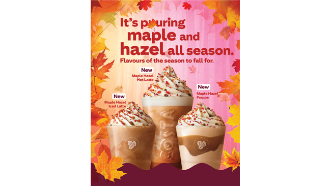 Costa Coffee Unveils Autumn’s Best-Kept Secret: The Maple Hazel Menu