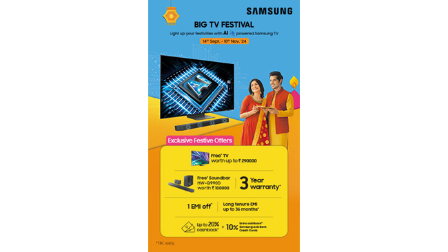 samsung-india-s-ai-powered-big-tv-festival-gets-bigger-than-ever-this-festive-season-avail-great-deals-enjoy-unbeatable-offers-on-its-premium-ai-tv-range