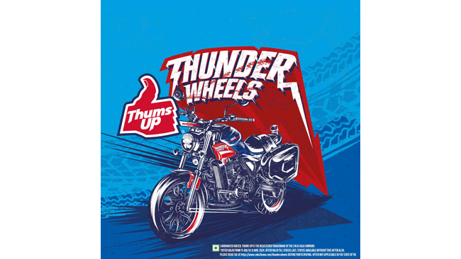 EXPERIENCE THE THUNDER, BE THE HERO; HERO MOTOCORP AND THUMS UP INTRODUCE A SPECIAL-EDITION MAVRICK 440 THUNDERWHEELS