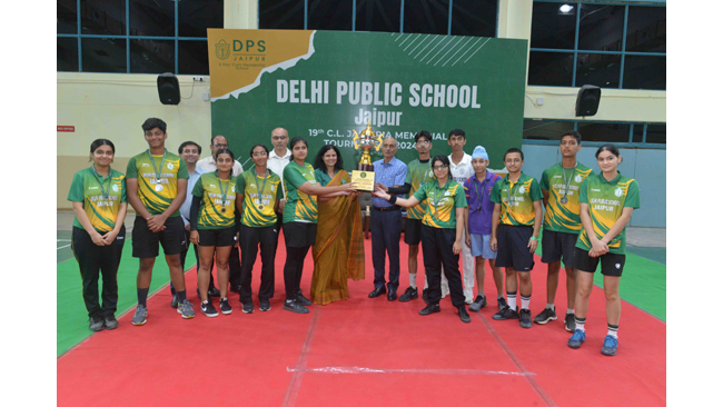 DPS Jaipur Welcomes the C.L. Jaipuria Memorial Tournament