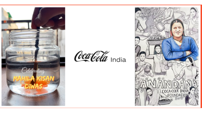 coca-cola-india-s-artistic-tribute-to-women-farmers-in-celebration-of-mahila-kisan-diwas