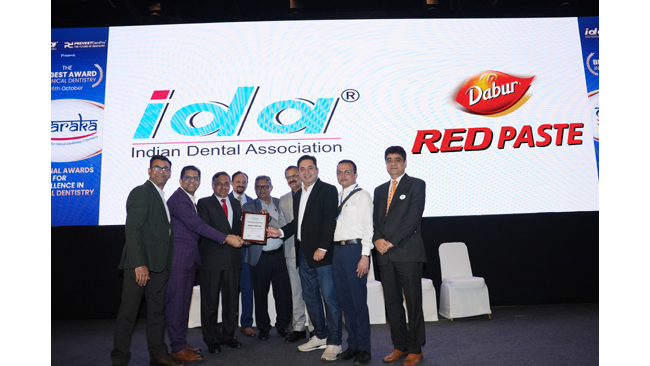 dabur-red-paste-becomes-first-home-grown-oral-care-brand-to-receive-the-prestigious-seal-of-acceptance-from-the-indian-dental-association-ida