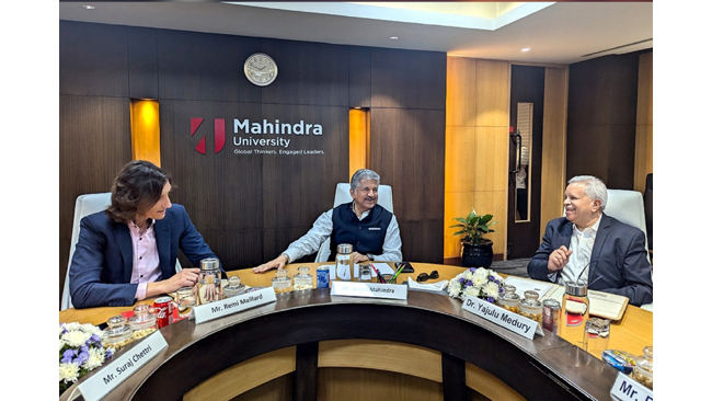 mahindra-university-signs-mou-with-airbus-to-further-research-and-education-in-aerospace-and-digital-technologies