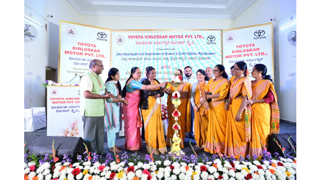 toyota-kirloskar-motor-scales-up-anganwadi-development-program-to-benefit-400-new-centers-in-ramanagara-district