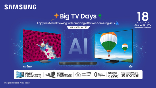 samsung-india-announces-big-tv-days-elevate-the-future-of-cinematic-experience-with-exciting-offers-on-ai-powered-premium-tv-range