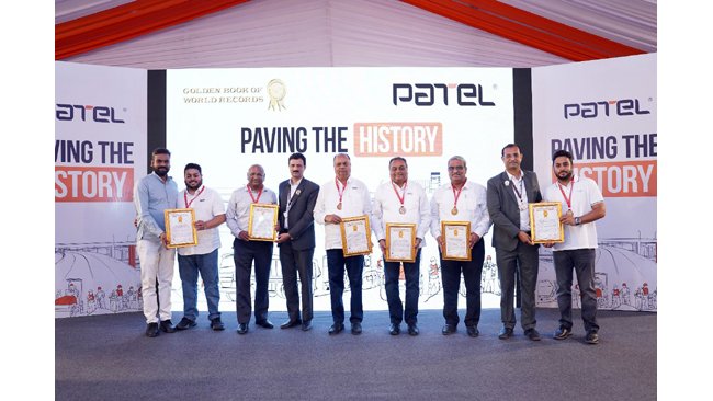 patel-infrastructure-sets-world-records-in-24-hour-road-construction-feat-on-up-s-under-construction-ganga-expressway-project