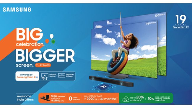 samsung-announces-big-celebration-bigger-screen-blockbuster-deals-on-vision-ai-tv-to-celebrate-independence-day-in-india