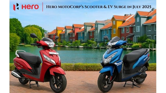 hero-motocorp-dispatches-4-5-lakh-units-of-motorcycles-scooters-in-july-2025-achieves-21-year-on-year-growth