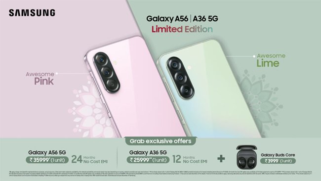 samsung-brings-new-colours-to-galaxy-a56-5g-and-galaxy-a36-5g-announces-festive-offers-across-galaxy-a-series