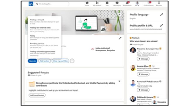 professionals-can-now-add-their-notice-period-and-expected-annual-salary-when-using-open-to-work-on-linkedin