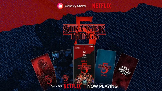 Step Into the Upside Down: Samsung and Netflix Offer Exclusive ‘Stranger Things’ Theme for Galaxy