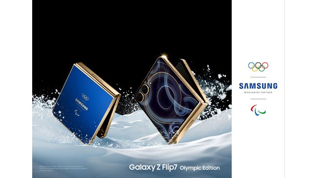 samsung-unveils-exclusive-galaxy-z-flip7-olympic-edition-supporting-athletes-entire-milano-cortina-2026-journey