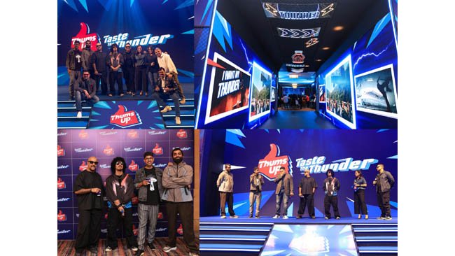 hanumankind-and-vishal-dadlani-turn-up-the-thunder-for-thums-up-s-new-anthem-launch-in-mumbai
