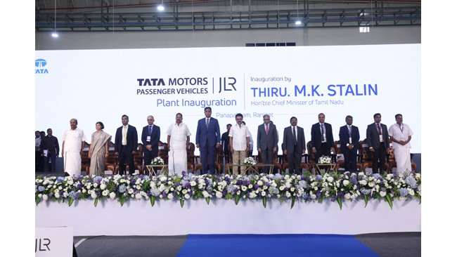 tata-motors-passenger-vehicles-new-manufacturing-facility-in-tamil-nadubegins-operations-with-the-local-manufacture-ofjlr-srange-rover-evoque-as-the-first-vehicle