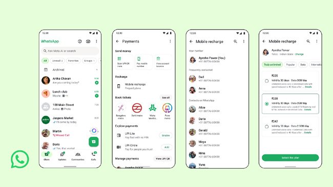 whatsapp-brings-prepaid-mobile-recharges-to-users-in-india