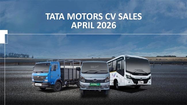 tata-motors-registered-28-growth-yoy-with-total-sales-of-34-833-commercial-vehicle-units-in-april-2026