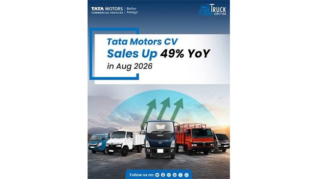 tata-motors-registered-49-growth-yoy-with-total-sales-of-44-411-commercial-vehicle-units-in-august-2026